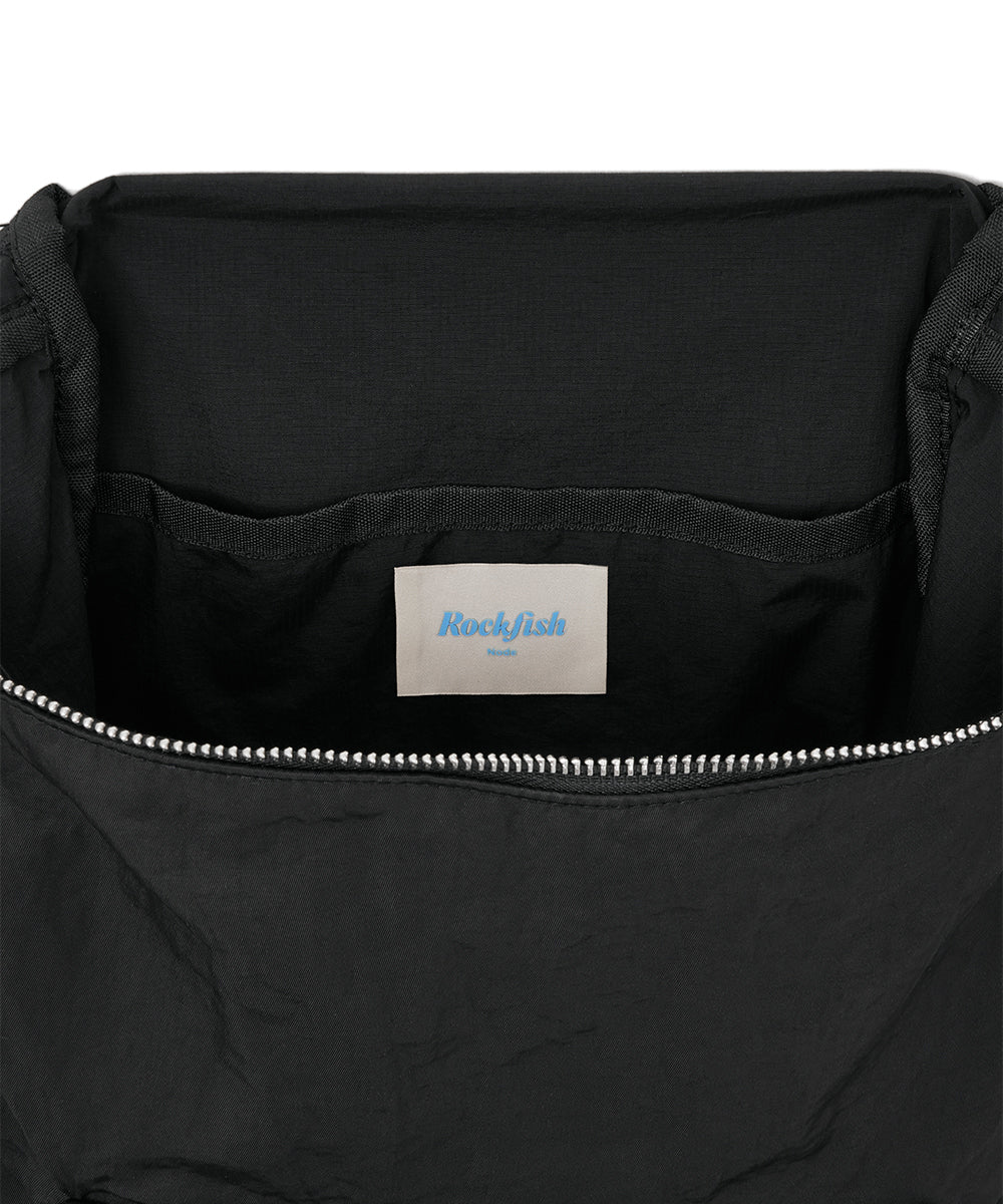 Rockfish Weatherwear Nylon Backpack Black interior pocket