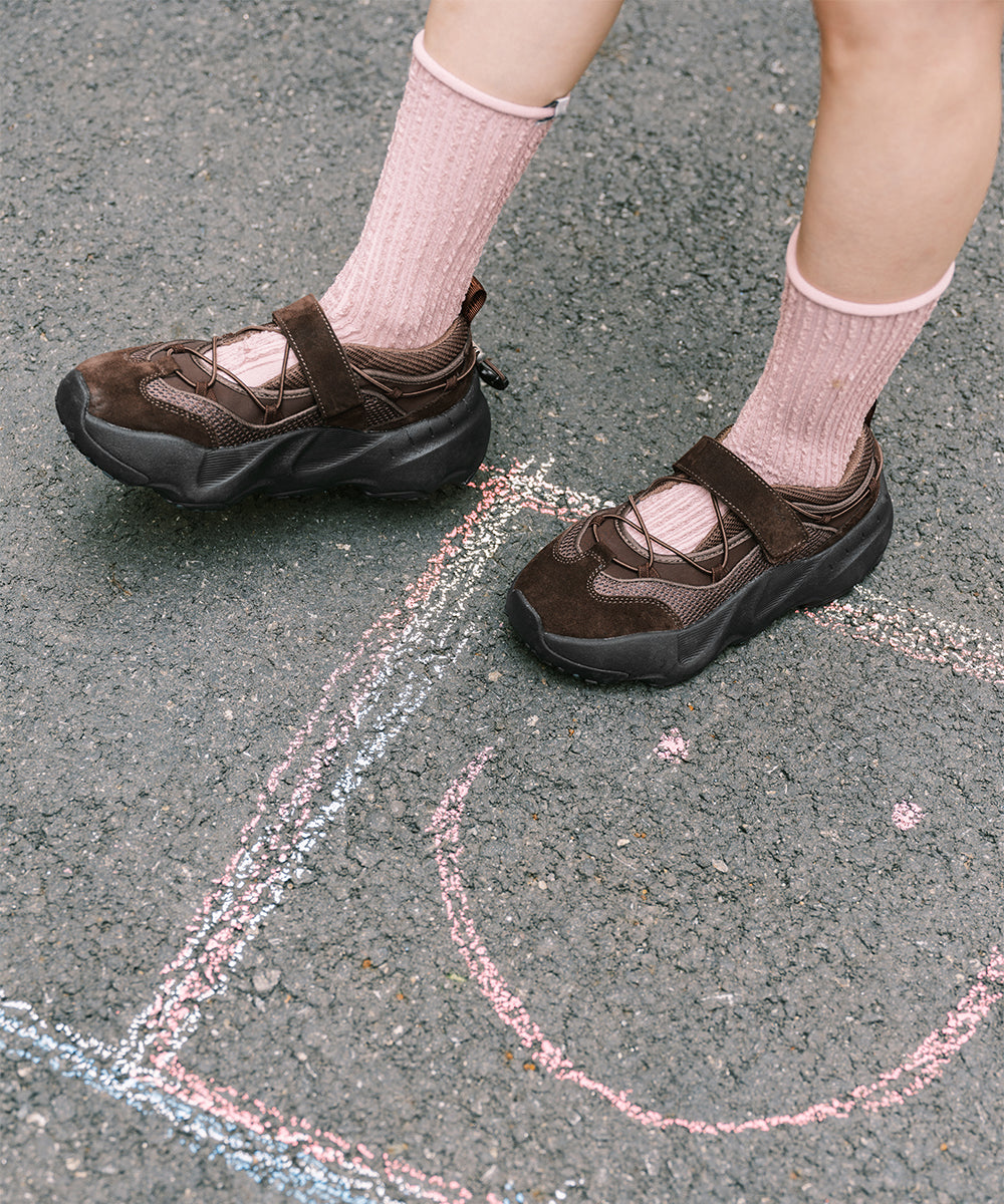 Rockfish Weatherwear BRYN VELCRO SNEAKERS V2 styled hopscotch