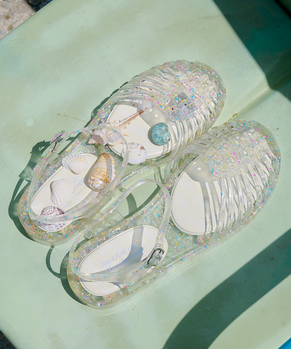 Rockfish Weatherwear GLAIR Strappy Sandals (Clear) Clear Star view 10