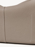 Songmont Drippy Roof Bag Cobble - flap and pebbled grain close-up