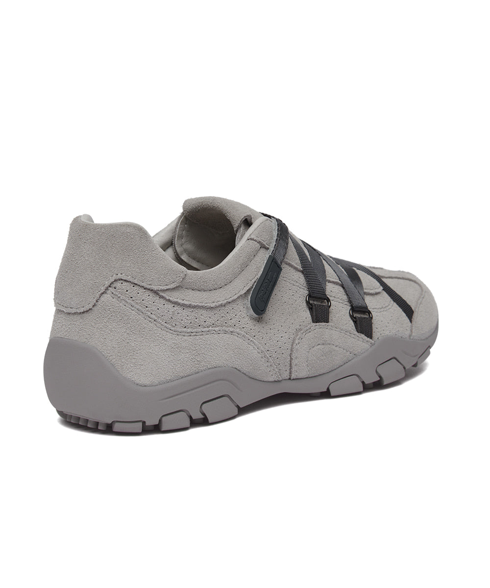 Rockfish Weatherwear ZANE X-STRAP SNEAKERS(SUEDE) Light Grey view 7