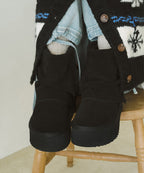 Rockfish Weatherwear Stud Maxi Folded Boots Short Black view 10