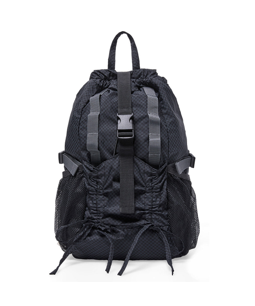 Rockfish Weatherwear Light Weight Backpack Black Check