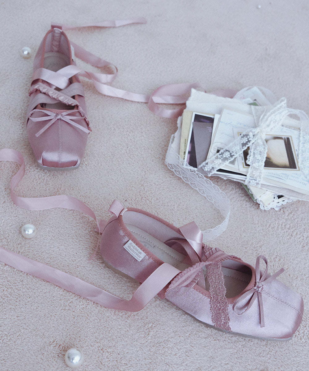 Rockfish Weatherwear Banding Ballet Flats - Beige Pink view 18