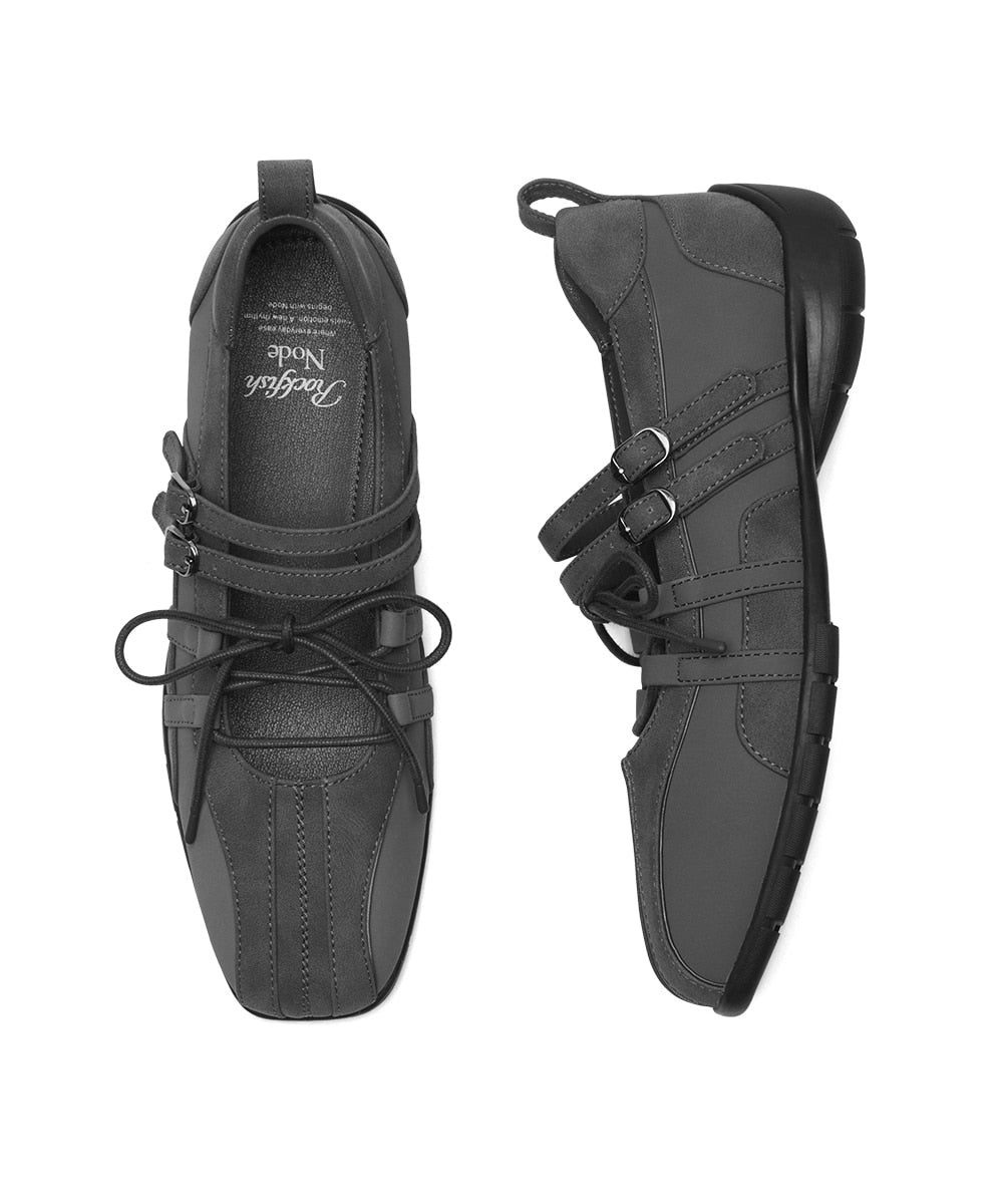 Rockfish Weatherwear Aster Laceup Sneakers Dark Grey top view