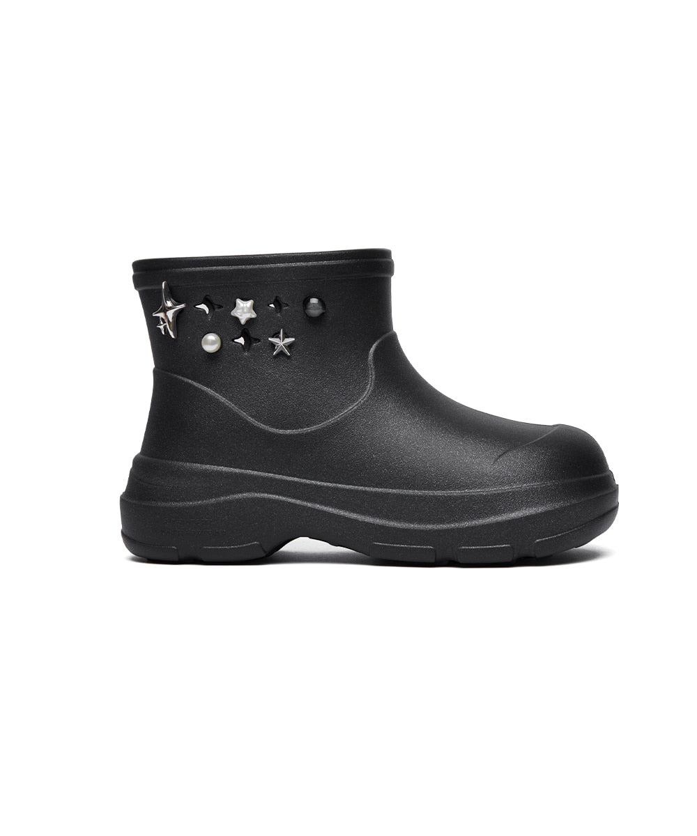 Rockfish Weatherwear x clor Hayden Boots Black Glitter view 1