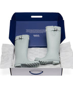 Rockfish Weatherwear ORIGINAL RAIN BOOTS LONG Mint Grey in box