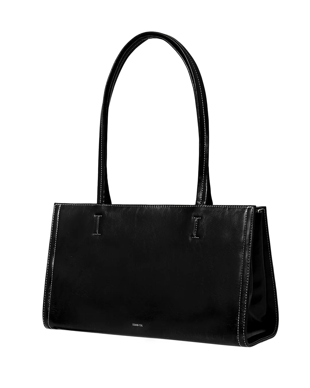 STAND OIL Oblong Bag - Stitch Black