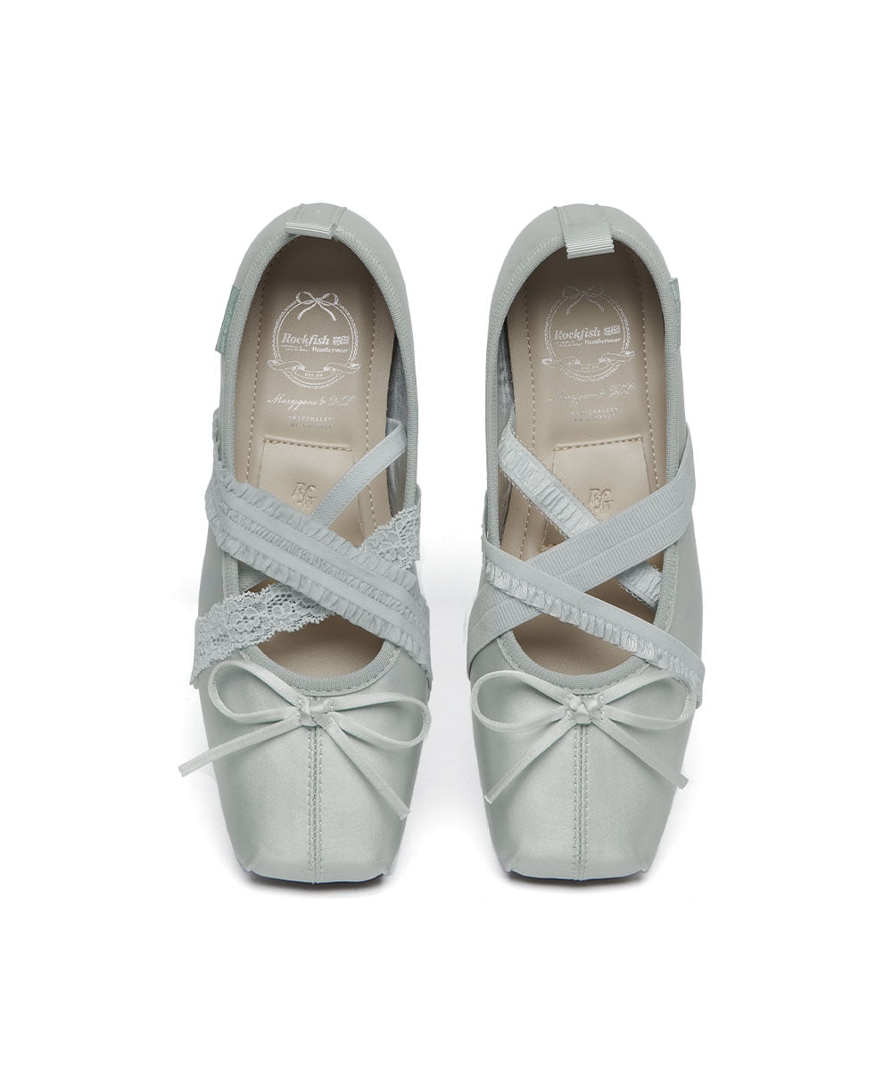 Rockfish Weatherwear Banding Ballet Flats - Grey view 12
