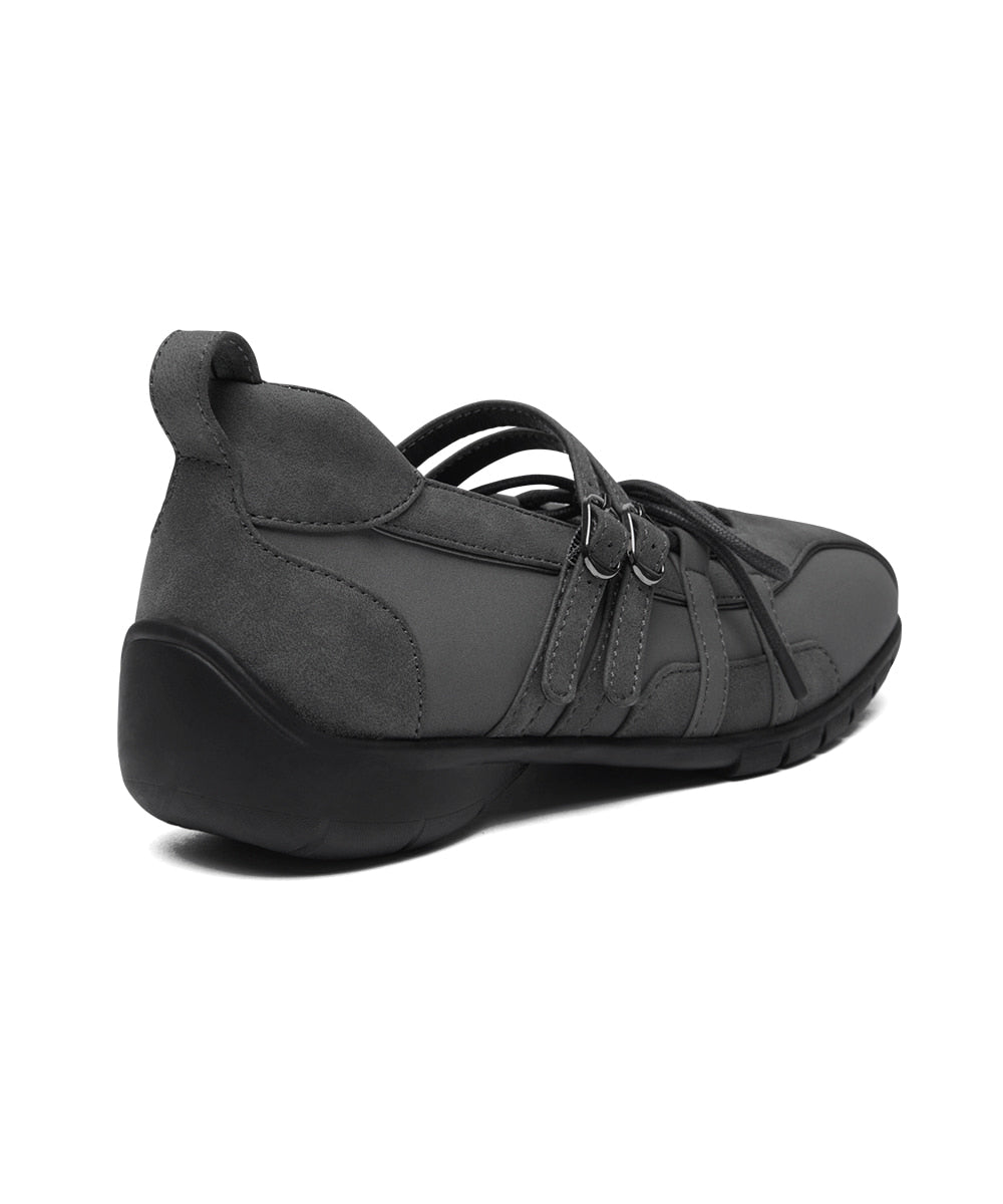 Rockfish Weatherwear Aster Laceup Sneakers Dark Grey back view