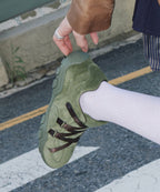 Rockfish Weatherwear ZANE X-STRAP SNEAKERS(SUEDE) Olive Green view 2