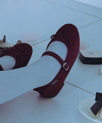 Rockfish Weatherwear Bella Maryjanes Corduroy Wine view 4