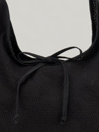 FOLNUA Leger Mesh Eco Bag Black interior