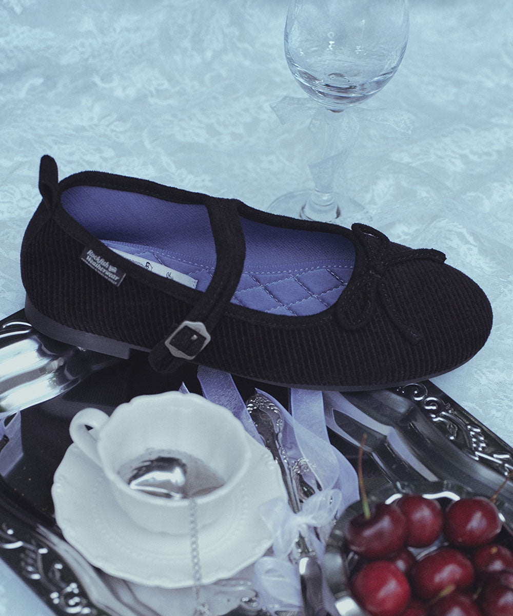 Rockfish Weatherwear Bella Maryjanes Corduroy Black view 4