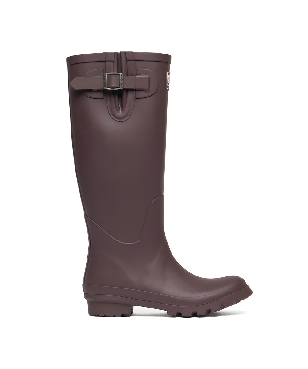 Rockfish Weatherwear ORIGINAL RAIN BOOTS LONG Dark Burgundy side view