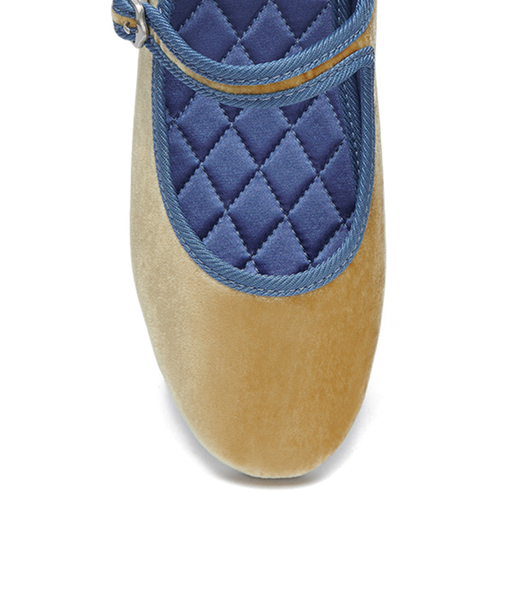 Rockfish Weatherwear Bella Quilted Maryjanes Yellow view 7