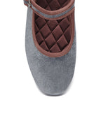 Rockfish Weatherwear Bella Quilted Maryjanes Combi Grey view 6