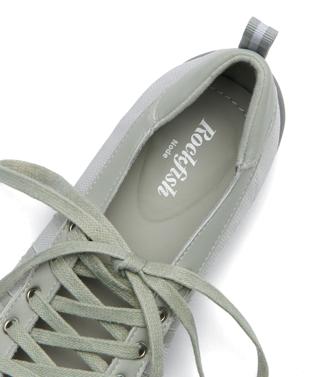 Rockfish Weatherwear Bliss Laceup Sneakers Sage Green 12