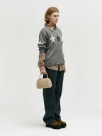 MARGESHERWOOD Soft Tote Mini Bag in Nude Nubuck leather