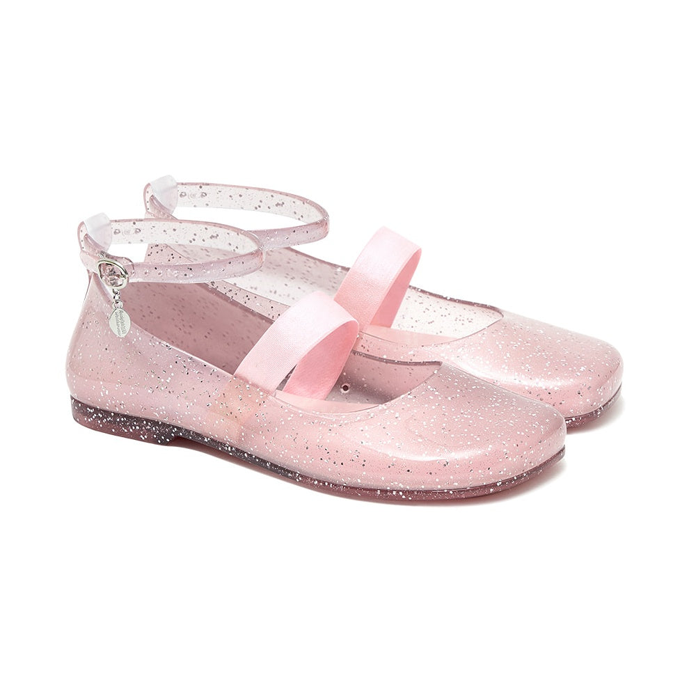 Rockfish Weatherwear GLAIR BANDING FLATS Glitter Pink