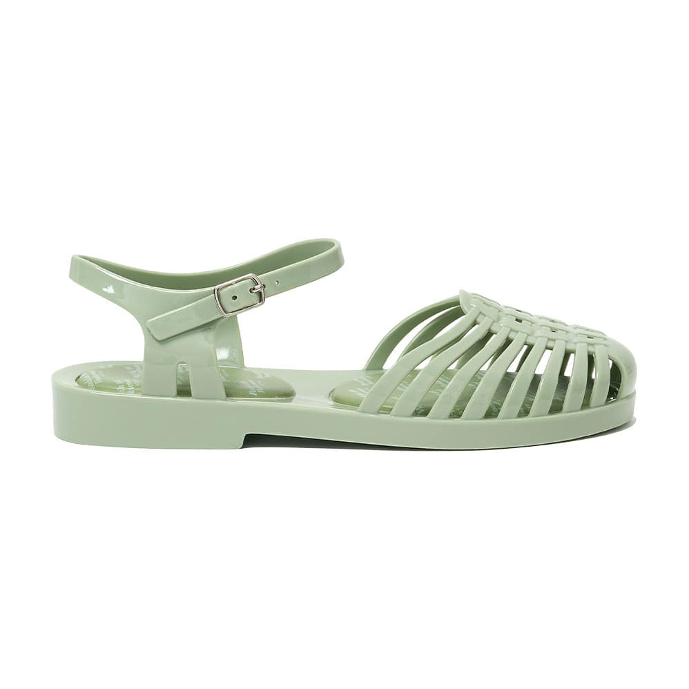 Rockfish Weatherwear GLAIR STRAPPY SANDALS(SOLID) Green side view