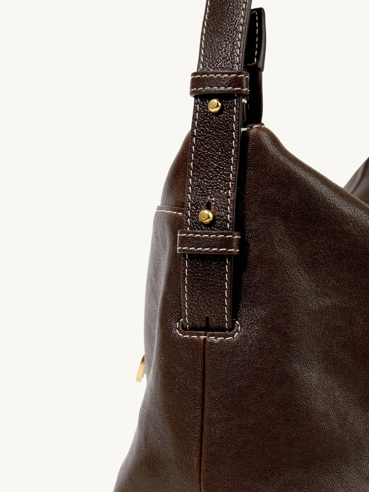 Songmont H Yore Bag Drab - adjustable strap buckle and stitching