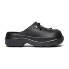 Rockfish Weatherwear x clor Hayden Clog Black Glitter side view