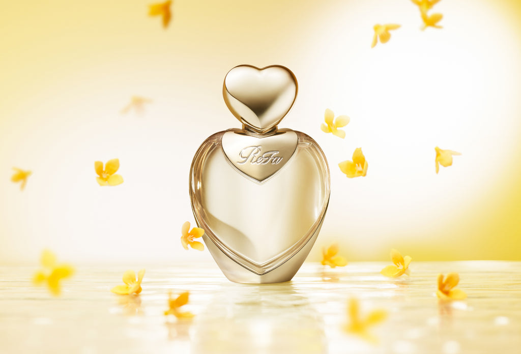 ReFa HEART FRAGRANCE Champagne Gold with osmanthus