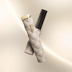 ReFa HEART COMB IRON Gold with cap and comb styled shot