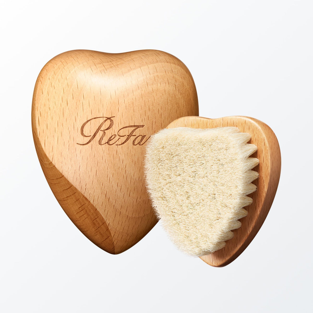 ReFa BABY SLEEPY Heart baby brush with pouch