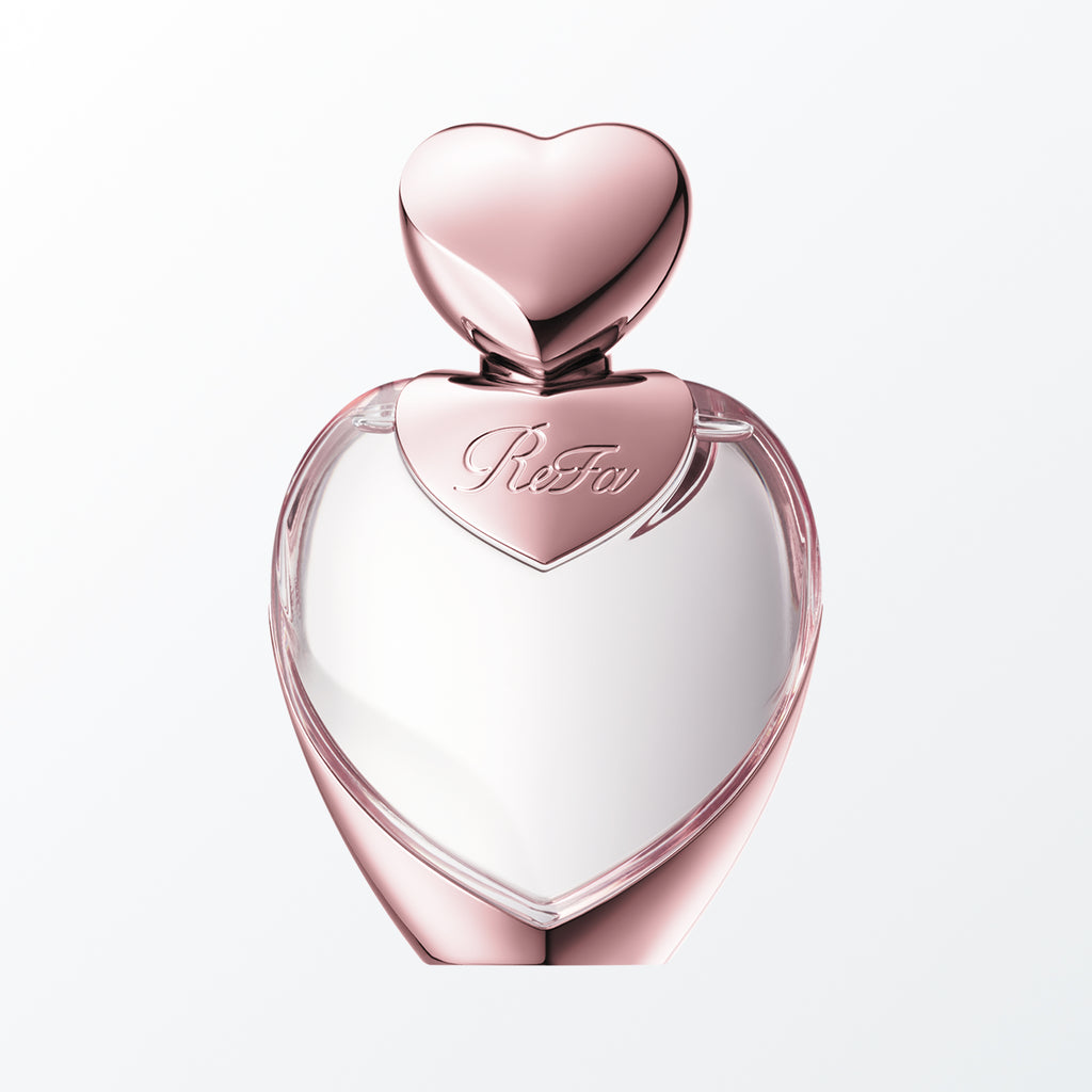 ReFa HEART FRAGRANCE Rose Gold bottle
