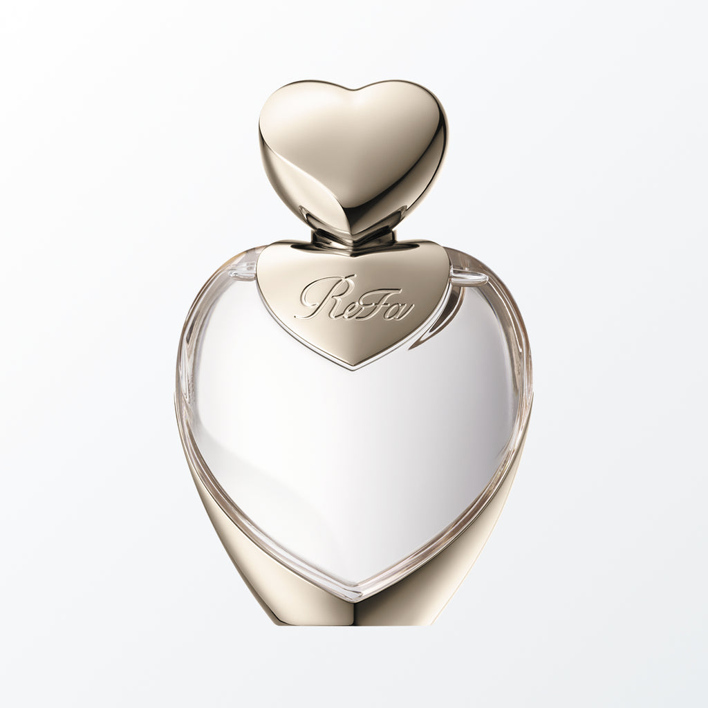ReFa HEART FRAGRANCE Champagne Gold bottle