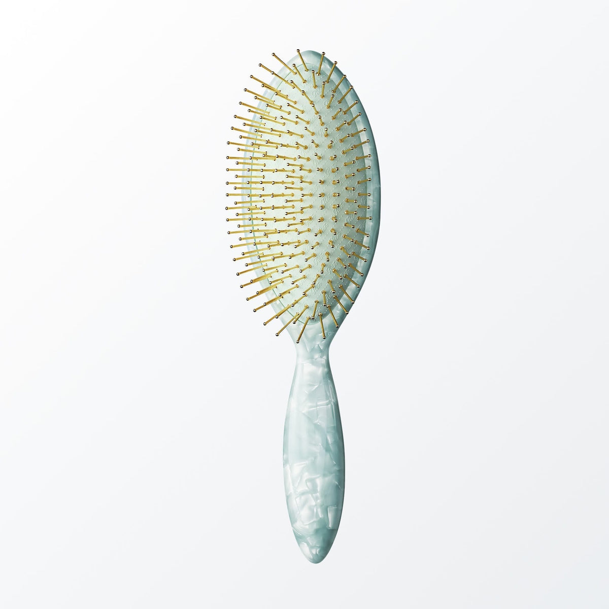 ReFa AURA Modern M Mint Green scalp massage brush