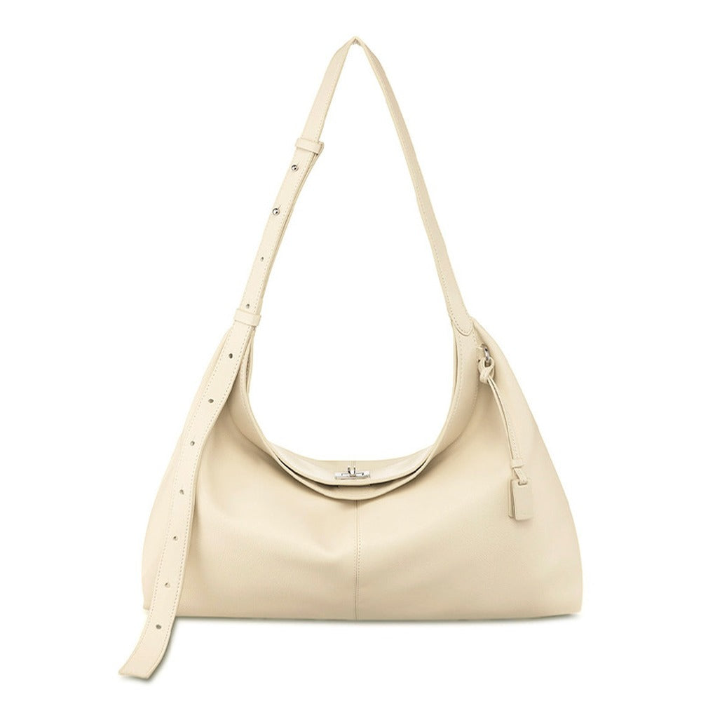 JOY GRYSON Seli Shoulder bag in Milk Camellia leather