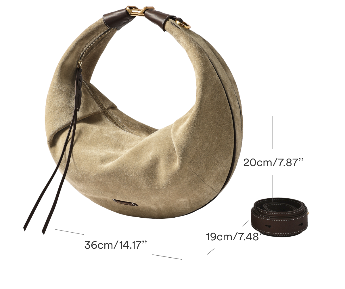 Songmont Luna bags - size and fit guide