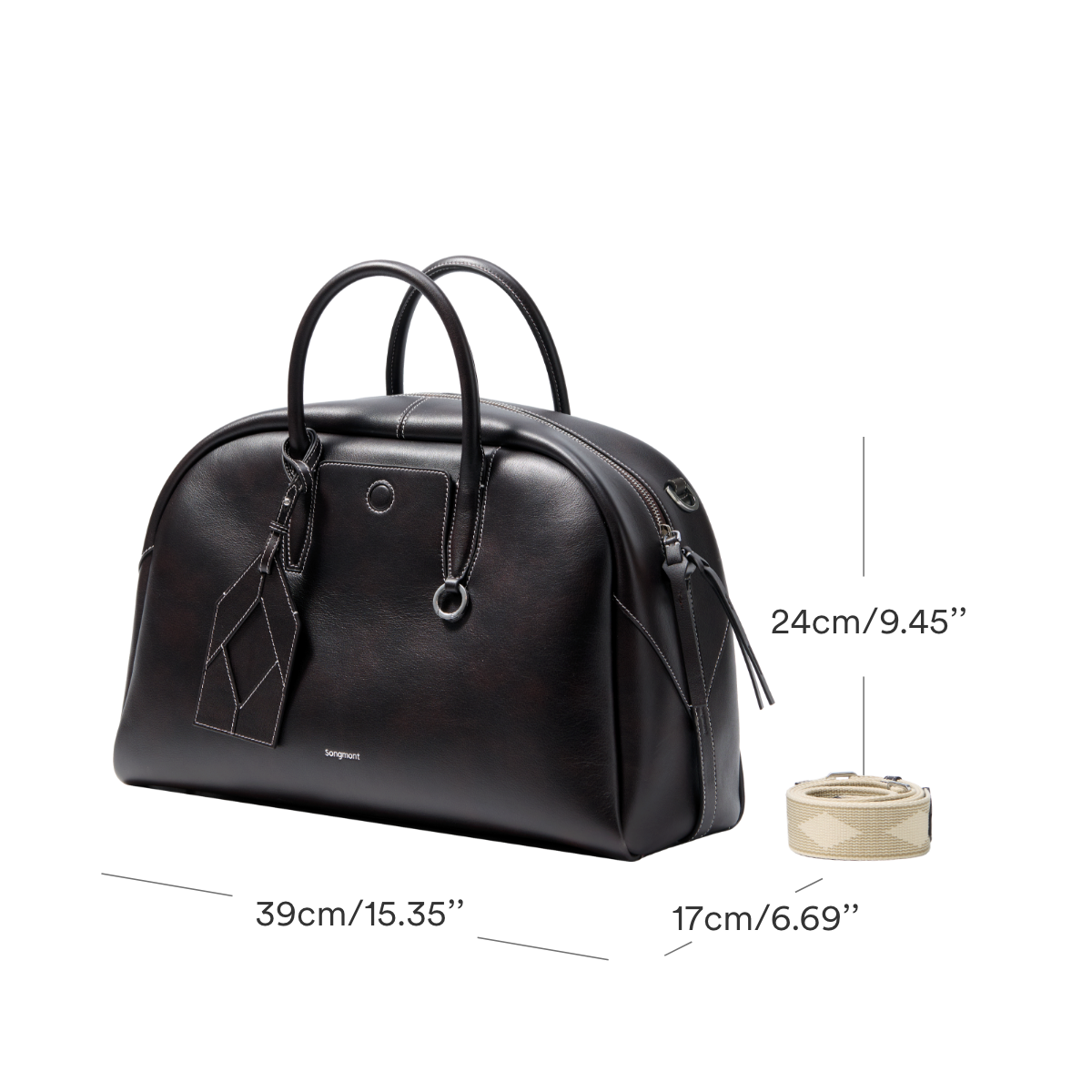 Songmont Yore bags - size and fit guide