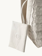 Songmont Lattice Bucket Bag Cloud - with card pouch