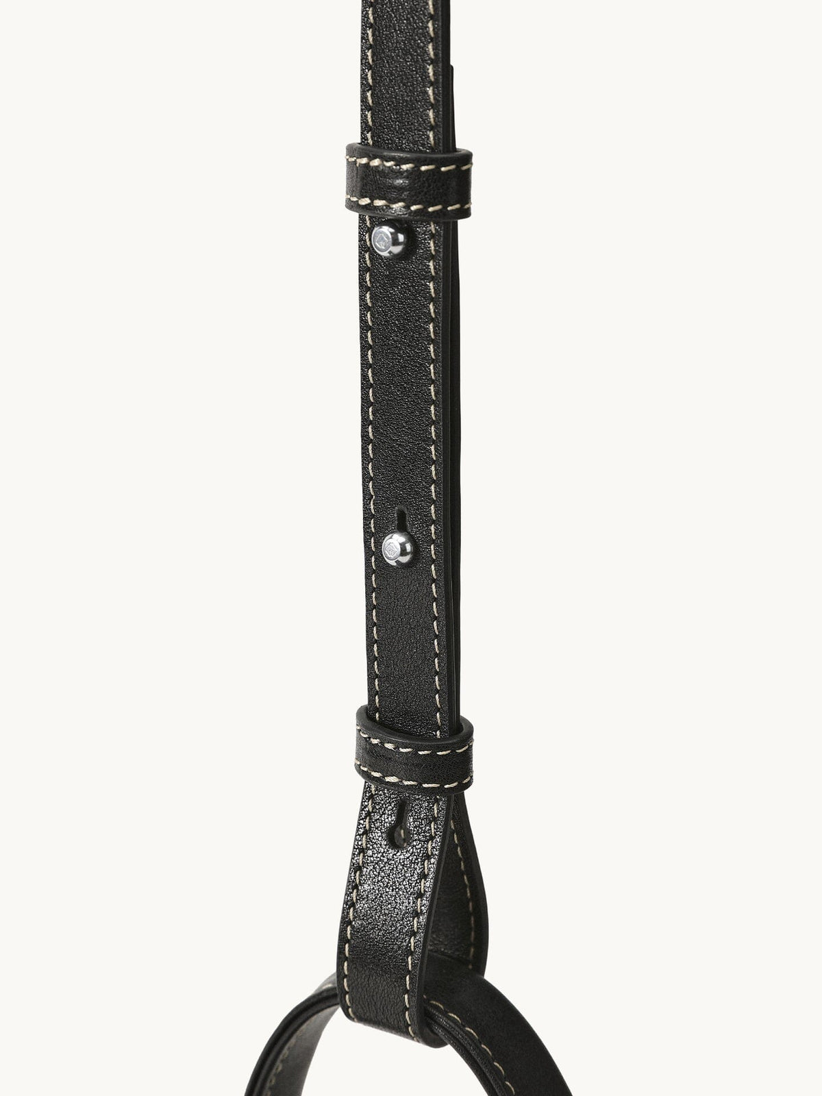 Songmont Lattice Bucket Bag Onyx - strap detail