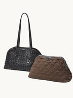Songmont Lattice Shellseeker Bag Onyx - with organiser pouch