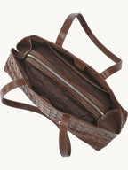 Songmont Lattice Shellseeker Bag Sandal - interior top view