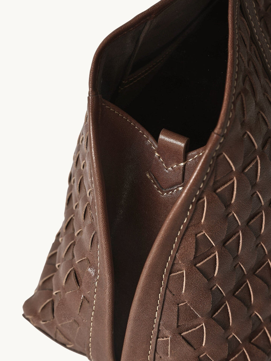 Songmont Lattice Shellseeker Bag Sandal - zip and side detail