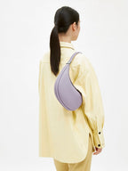 Songmont Luna Bag Lavender - worn on the shoulder