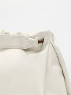Songmont Medium Gather Bag - Cloud braided cord strap detail