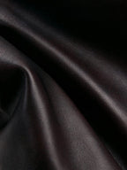 Songmont Medium Gather Bag - Ebony leather texture close-up