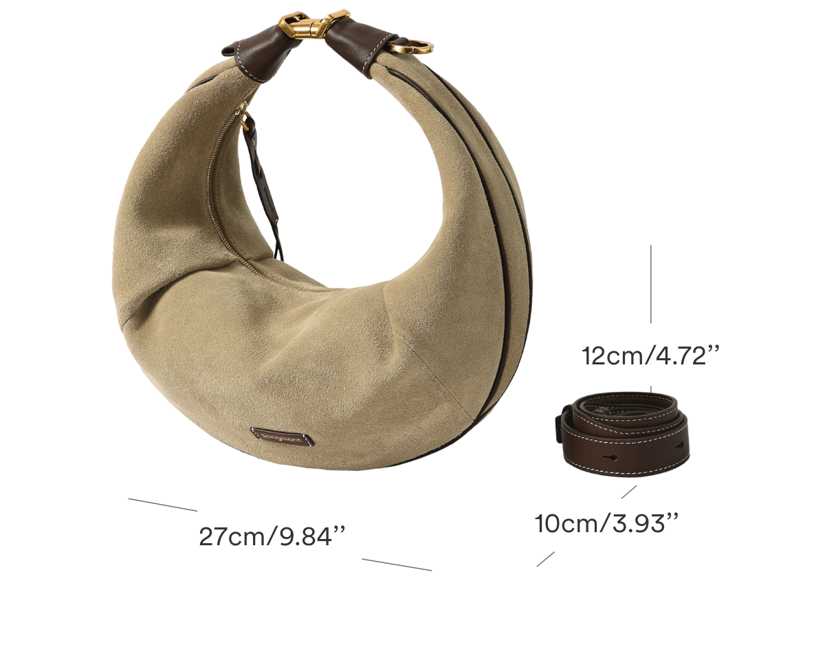 Songmont Luna bags - size and fit guide