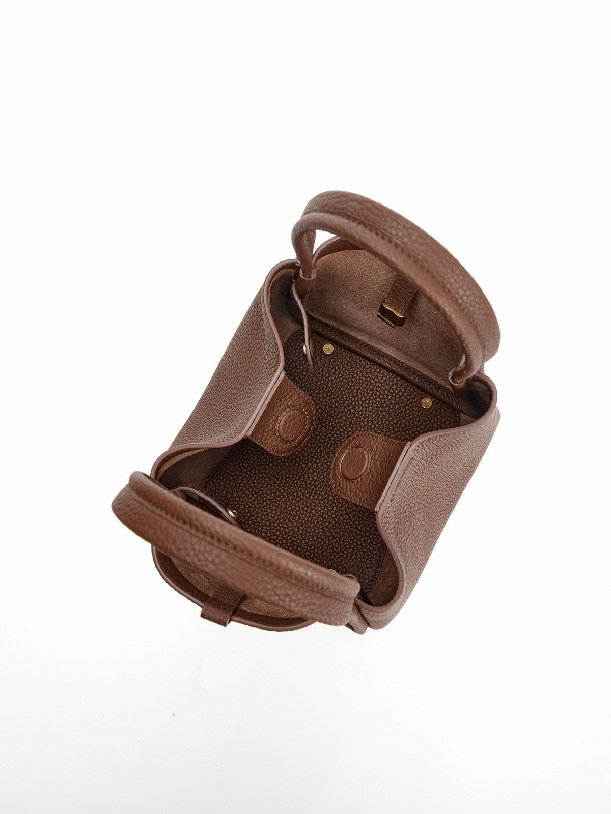 Songmont Medium Song Bag Chocolate interior view