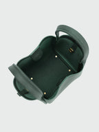 Songmont Medium Song Bag Emerald interior view