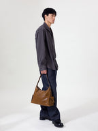 Songmont Medium Yore Hobo Bag Sandal interior compartments