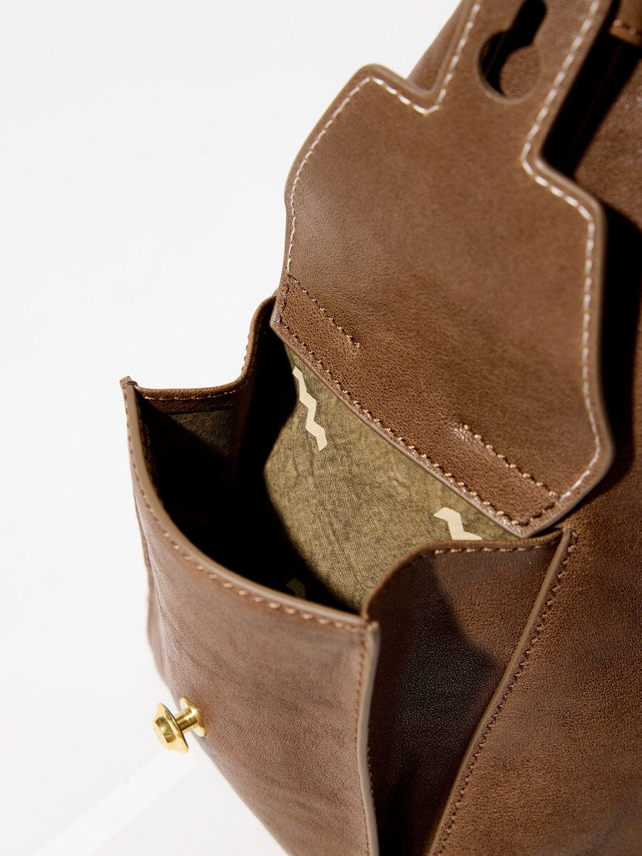 Songmont Medium Yore Hobo Bag Sandal hardware detail