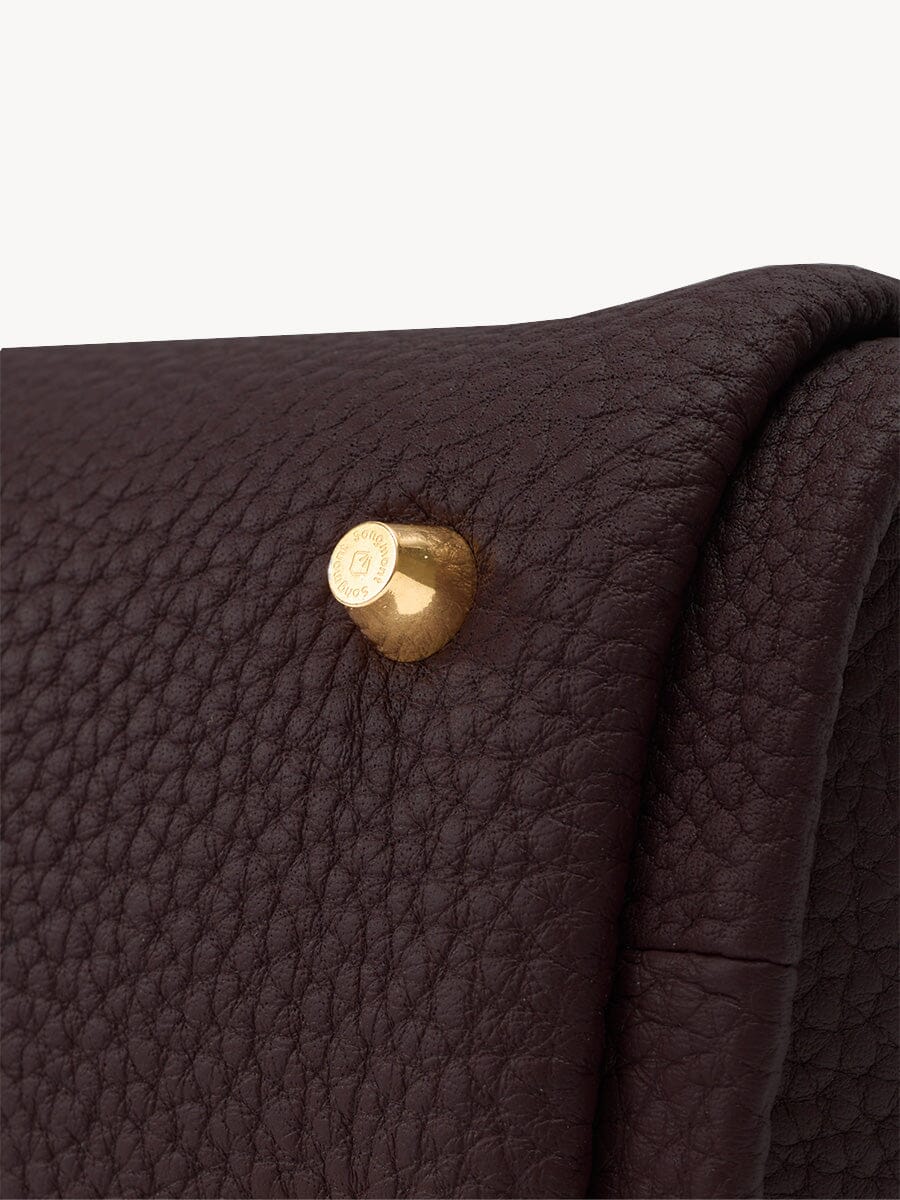 Songmont Mini Song Bag Burgundy - base feet detail